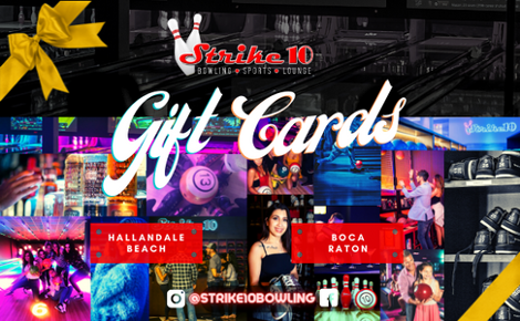 Strike 10 Gift Card