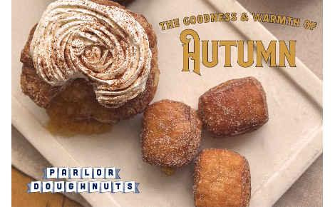 Parlor Doughnuts Apple Pie Doughnuts and Minis