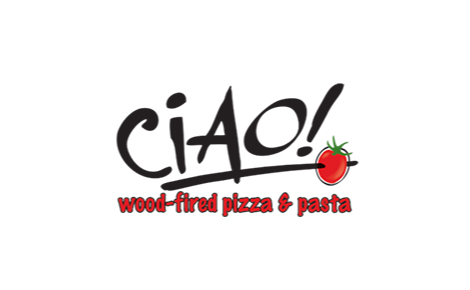 eGift Card image with the Ciao Wood-Fired Pizza and Pasta logo