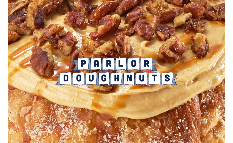 Parlor Doughnuts Butter Pecan Praline Doughnut
