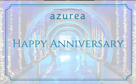 eGift card image of Azurea with the text 